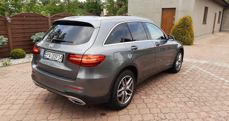 Mercedes-Benz GLC cena 146000 przebieg: 92000, rok produkcji 2017 z Pabianice małe 326